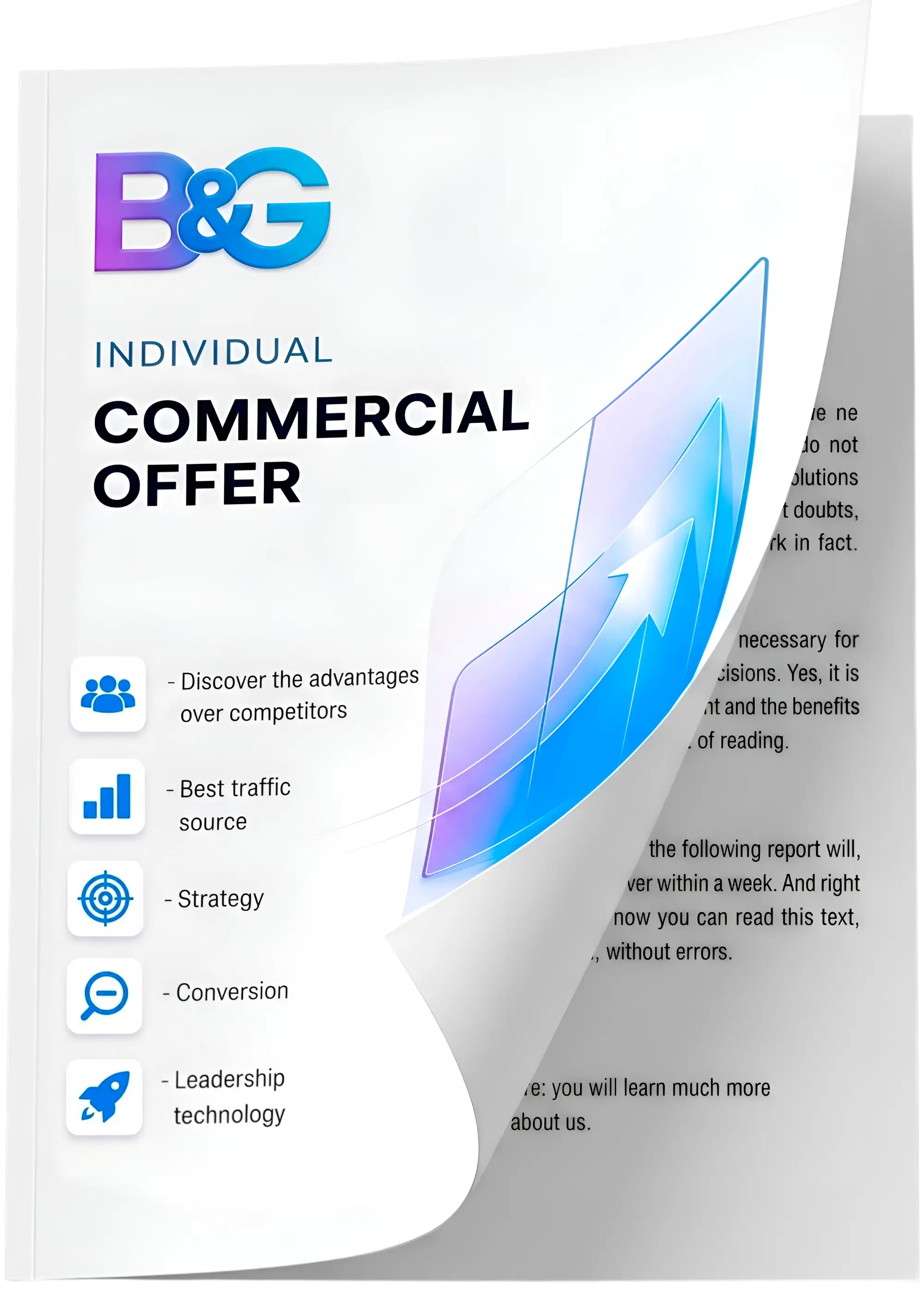 Commercial proposal for website and e-commerce development | digital agency