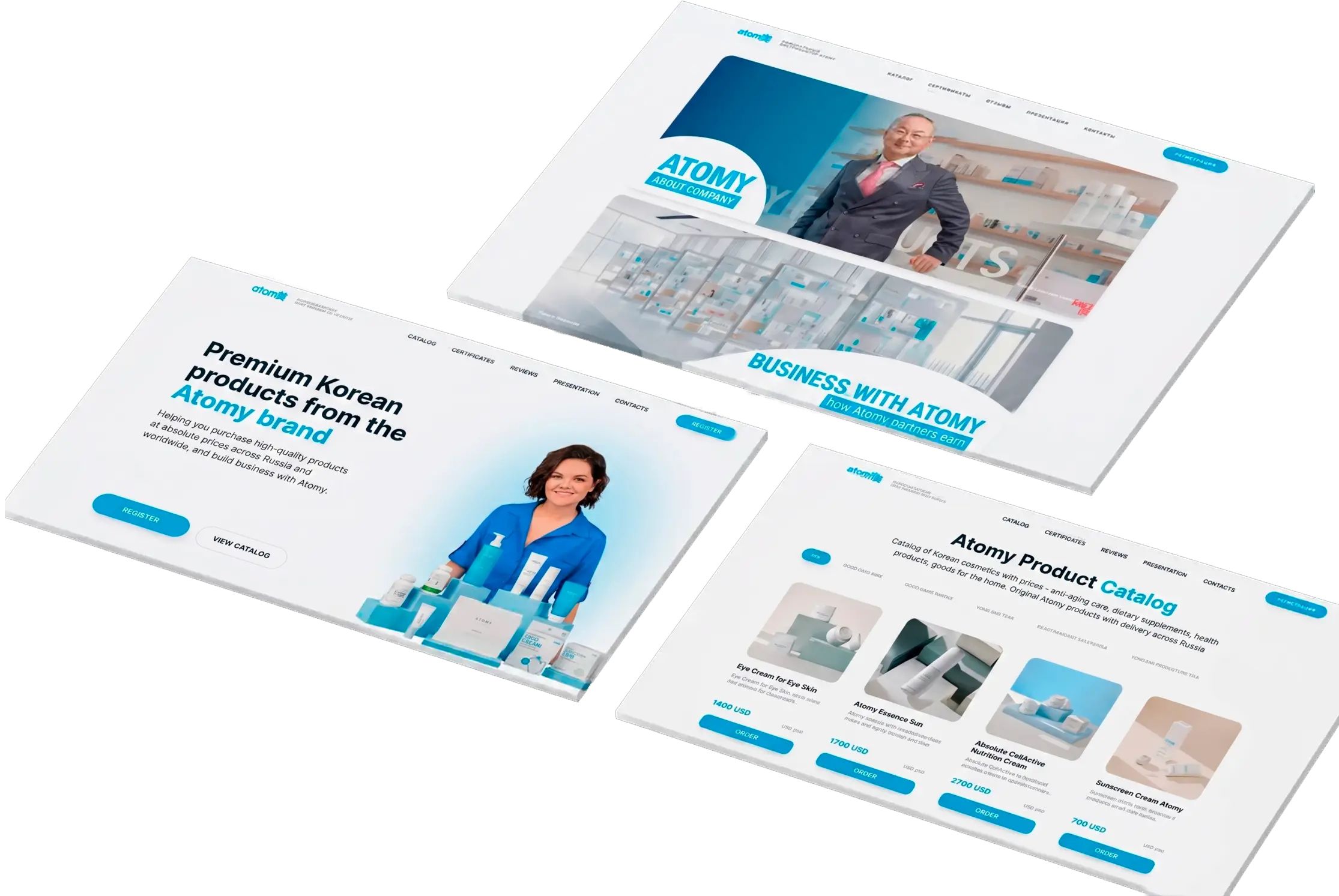 Creating premium design based on brand style | corporate website development
