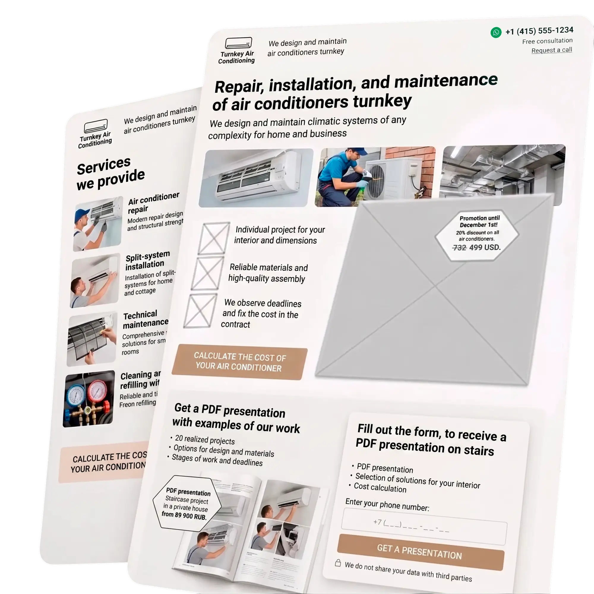 Addressing all customer objections on the website through thoughtful copywriting | turnkey website development